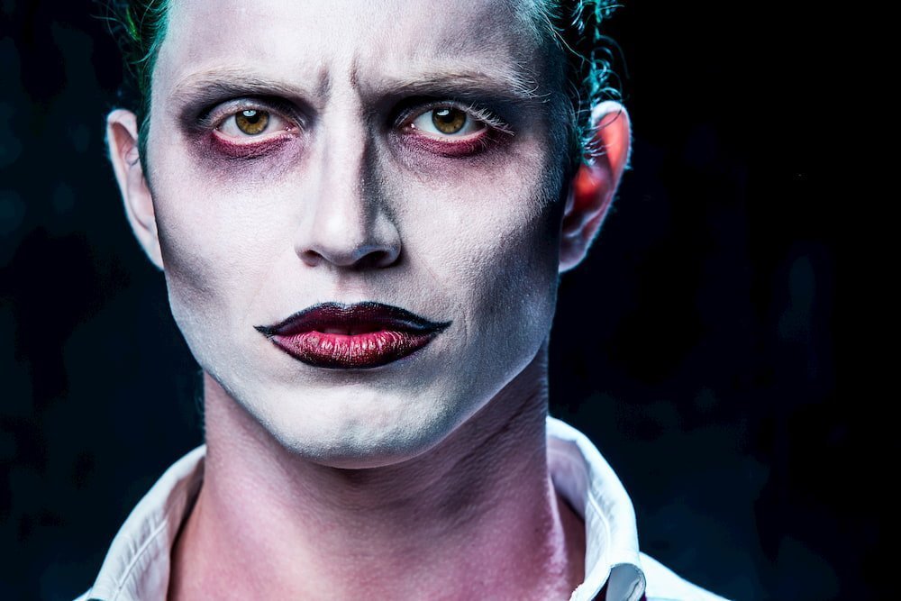 Joker make-up per Halloween