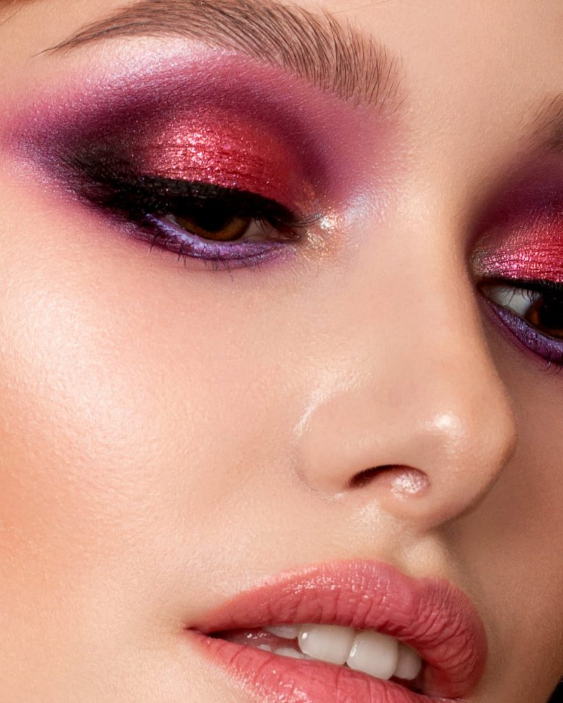 Trend di make-up Autunno Inverno 2019/2020- ombretto glitter - trucco gioiello