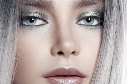Trend di Make-up Autunno Inverno - rossetto metallico viola
