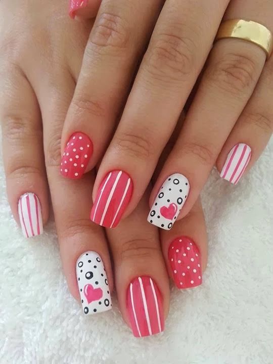 Unghie per San Valentino, idee di Nail Art